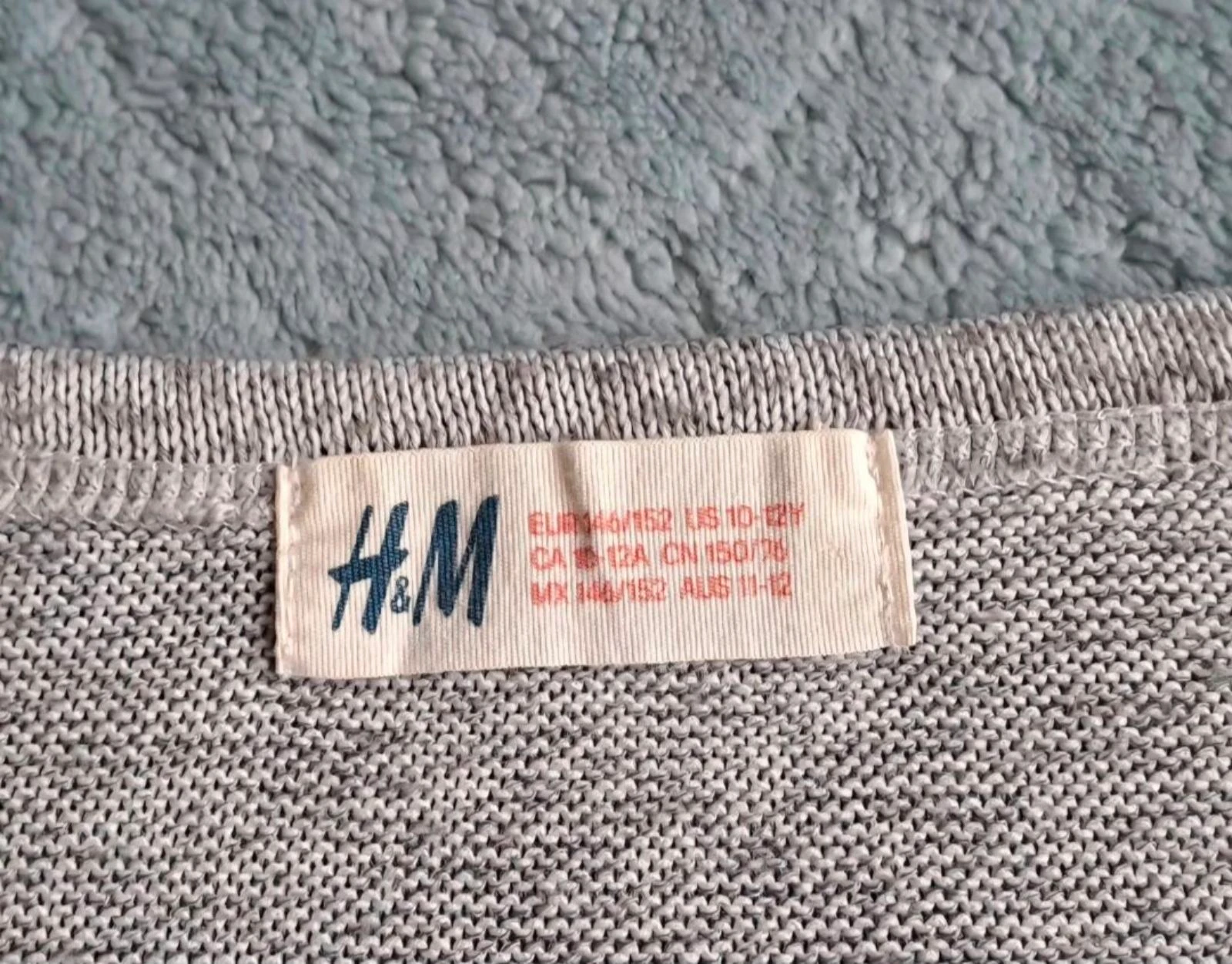 Fijne trui met 3/4 mouwen H&M 11/12 jaar – photo 2